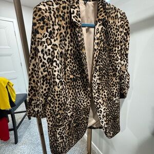 Leopard Print Women's Jacket